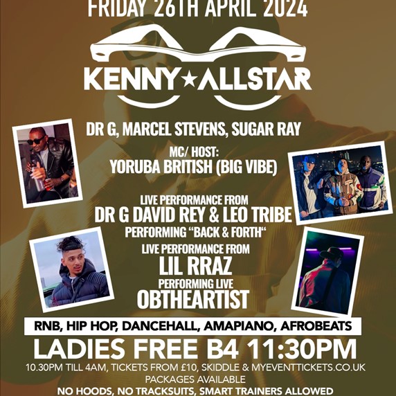 Kenny Allstar - Manchester Kenny Allstar - Manchester